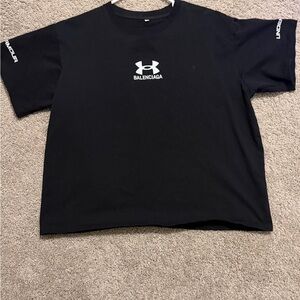 Balenciaga Under Armor Black Shirt